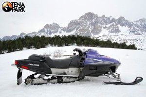 Moto de nieve trail touring 2009
