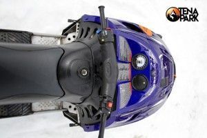 Moto de nieve trail touring 2009